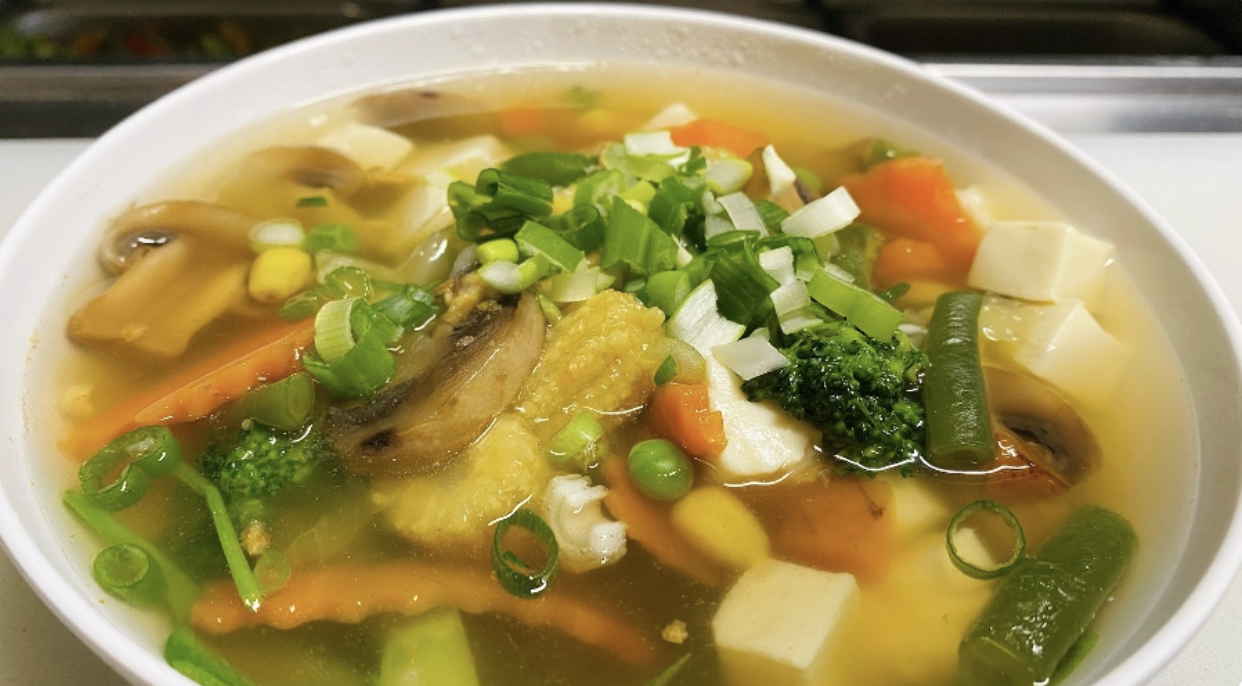 Warm and Wholesome Homemade Vegetable Soup Recipe