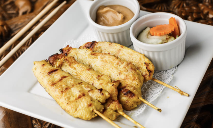 <span>An Amazing Grilled Chicken</span><br>Skewers.