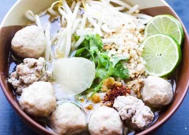 Tom Yum Noodle Soup.