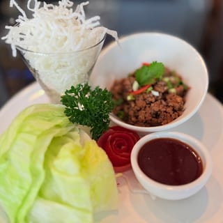 Chicken Lettuce Wrap